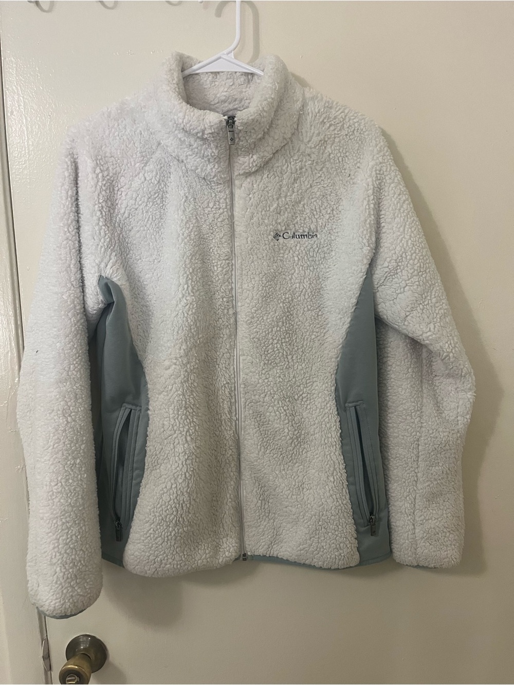 Columbia Sherpa Fleece Jacket Size Large